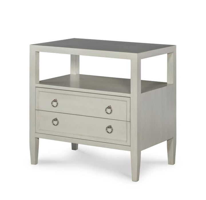 American Home Furniture | Century - Curate Harbor Two Drawer Nightstand