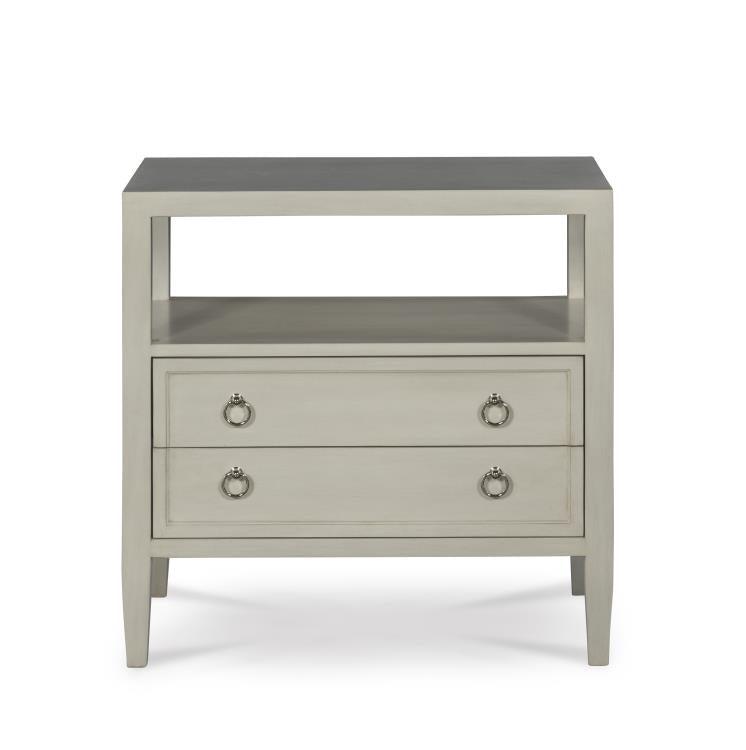 Century - Curate Harbor Two Drawer Nightstand - CT6019-CN | American Home Furniture