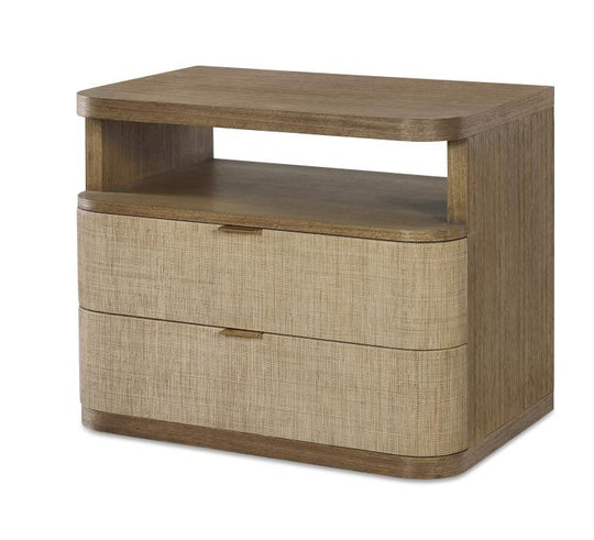 American Home Furniture Century Cruz Two Drawer Large Nightstand