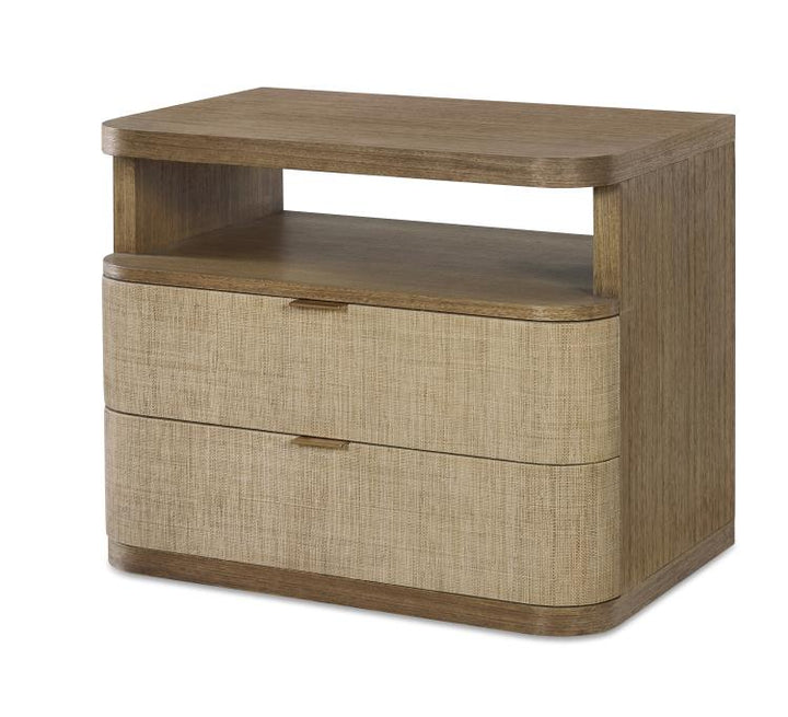 American Home Furniture Century Cruz Two Drawer Large Nightstand