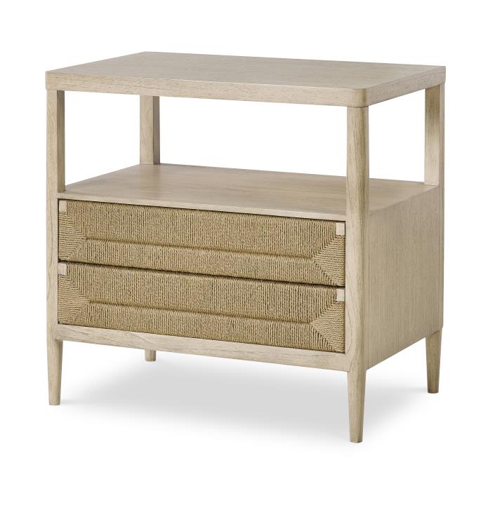 American Home Furniture Century Palmetto Two Drawer Nightstand