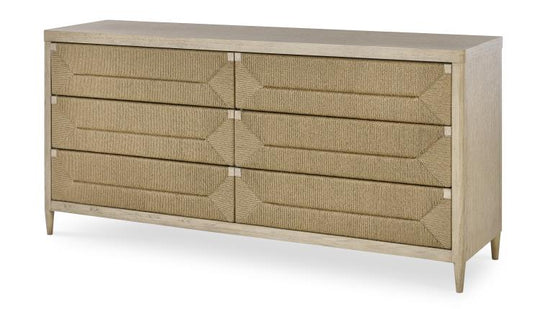American Home Furniture Century Palmetto Six Drawer Dresser