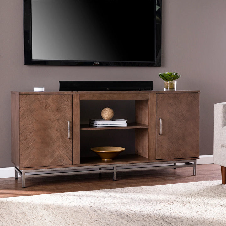 Dibbonly Media Stand w/ Storage - AmericanHomeFurniture