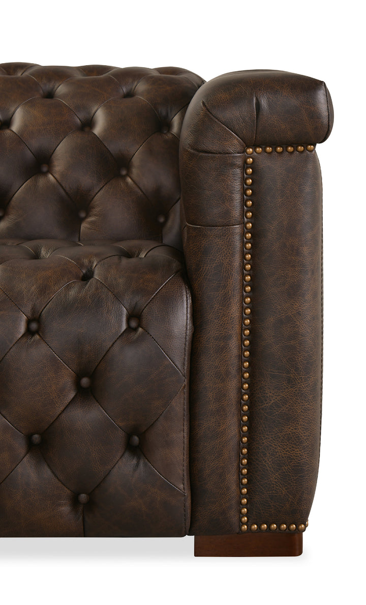 132.00"D x 132.00"W x 28.75"H/Brown