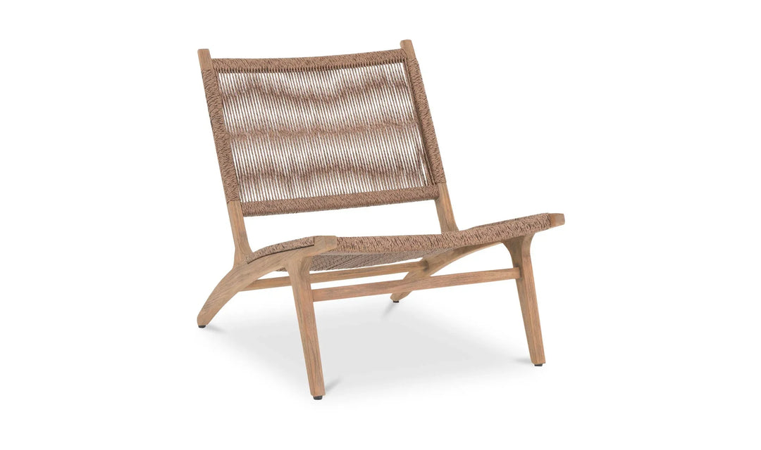 Palma Outdoor Lounge Chair Warm Brown - AmericanHomeFurniture