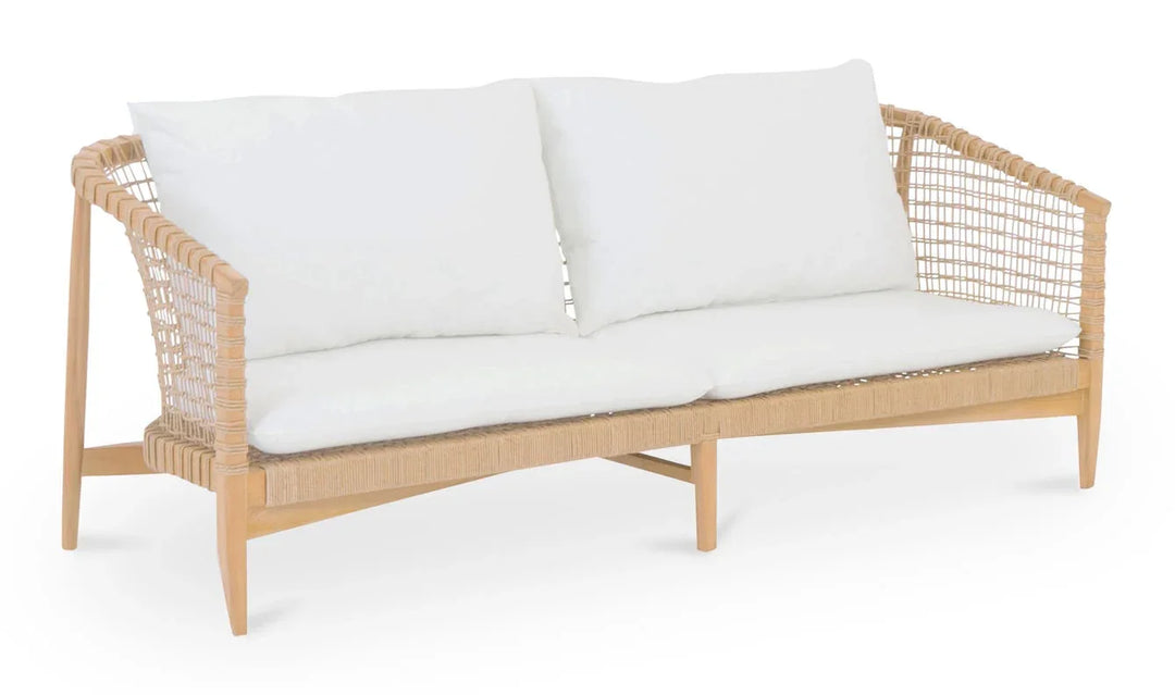 Kuna Outdoor Sofa White - AmericanHomeFurniture