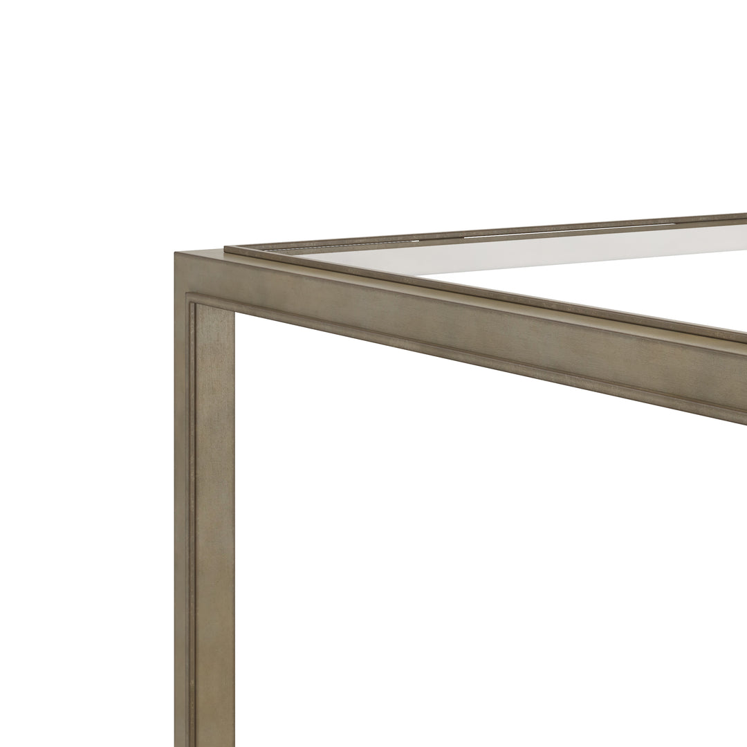 Glaze End Table-Quartz