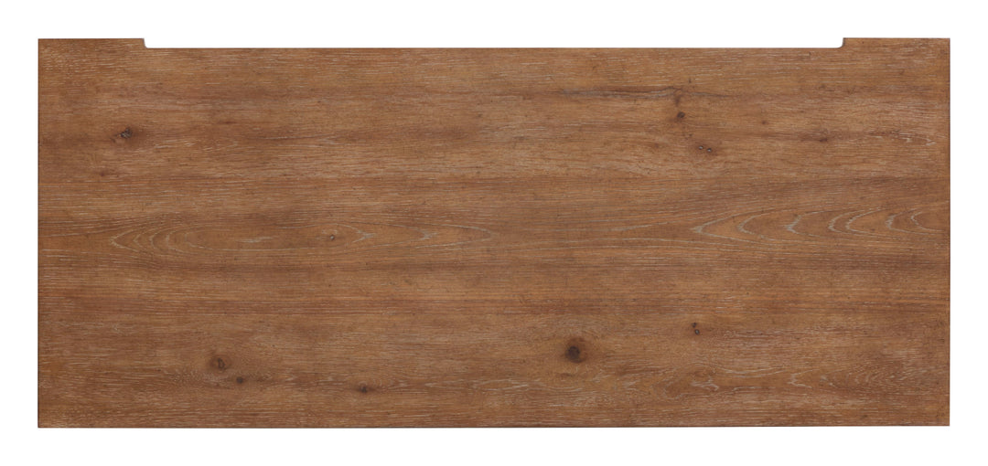 Kingston Whisper White And Cerused Nutmeg Drawer Chest - B6407-10