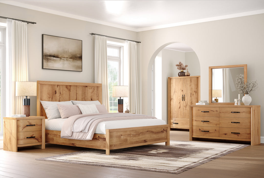 Laramie Honey Wheat Armoire - B6433-30