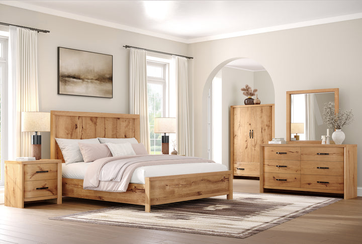 Laramie Honey Wheat Armoire - B6433-30