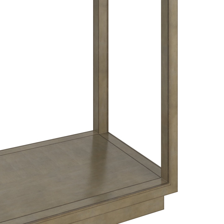Glaze Console Table-Quartz