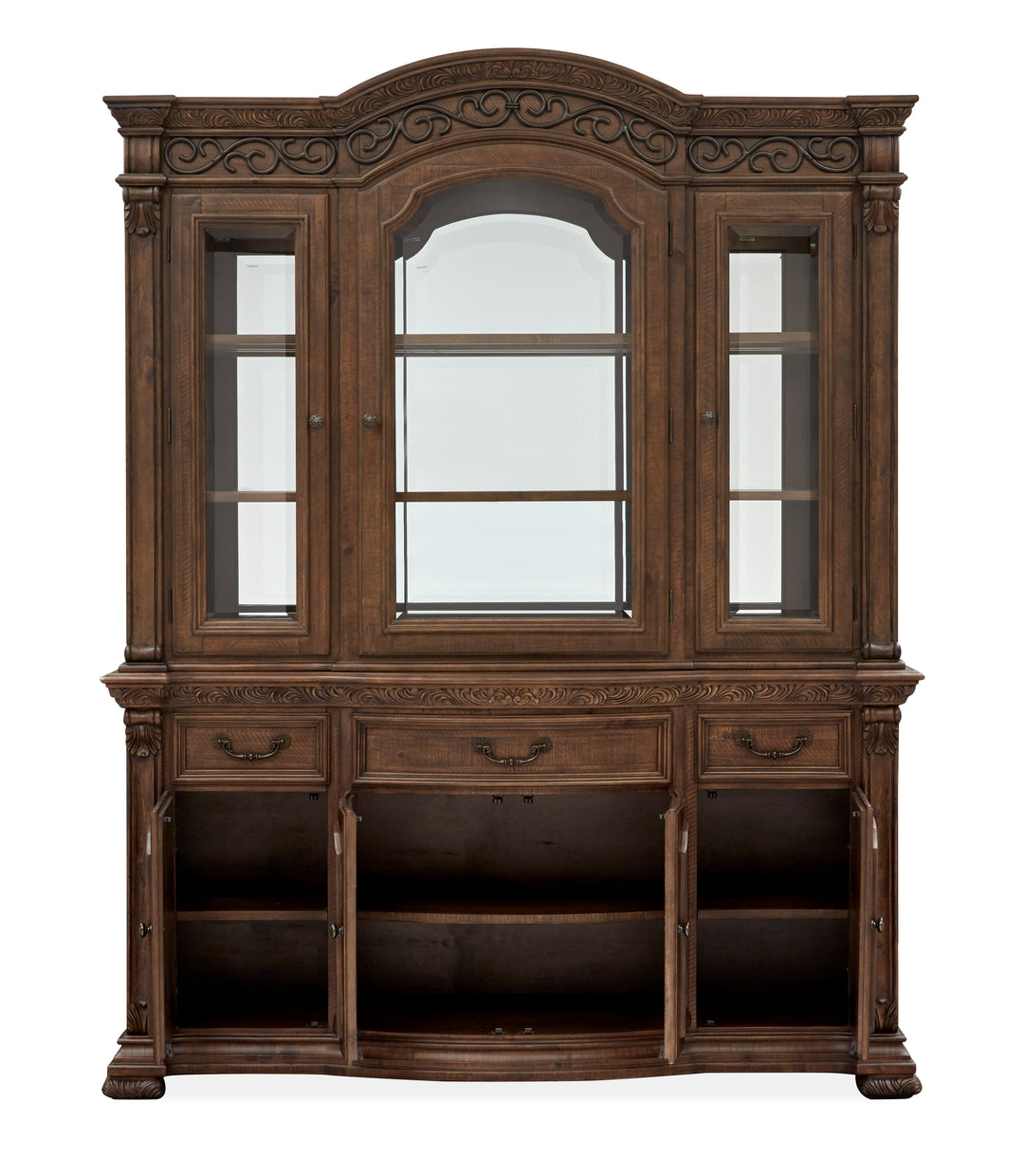Durango Willadeene Brown Buffet With Hutch - D5133-14H