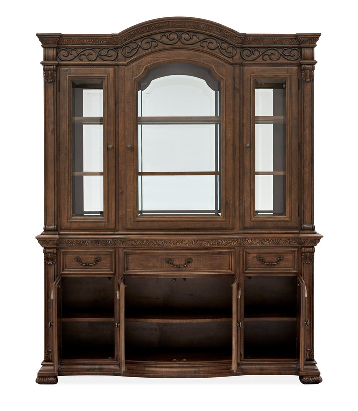 Durango Willadeene Brown Buffet With Hutch - D5133-14H
