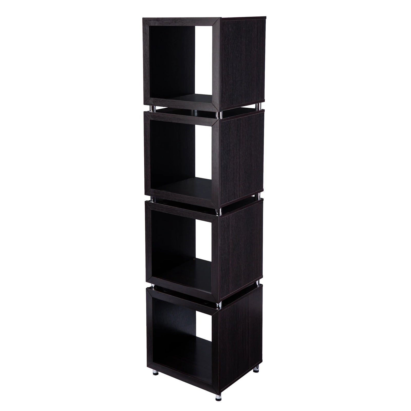 SEI Furniture Portgren 4-Tier Bookshelf BOOKCASES + SHELVES