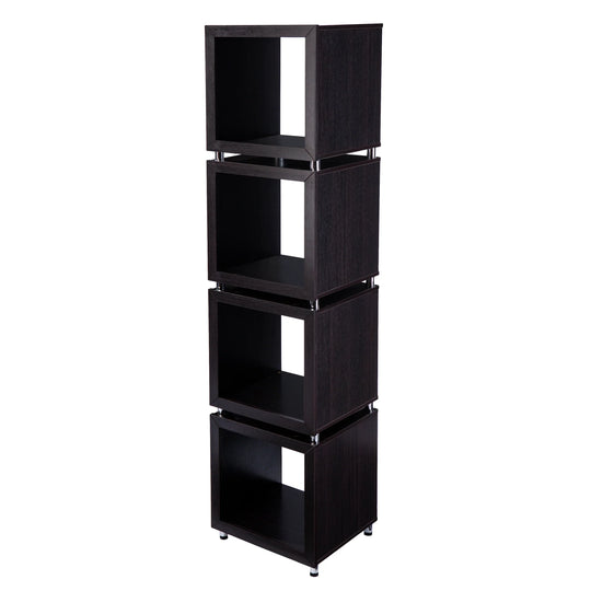 SEI Furniture Portgren 4-Tier Bookshelf BOOKCASES + SHELVES