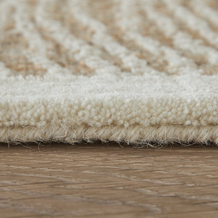 Rectangle/5' x 8'/Camel/Ivory