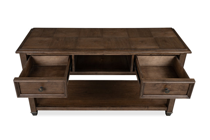Cormac Brown Rectangular Sofa Table - T6589-73