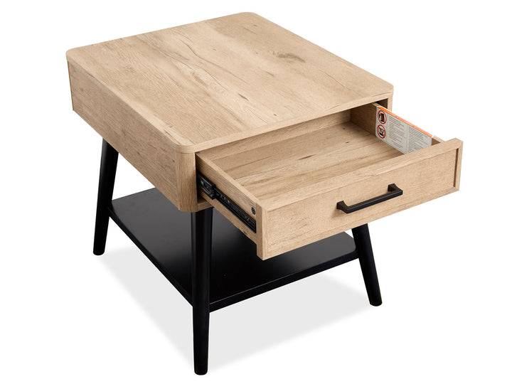 Fletcher Driftwood Rectangular End Table - T5864-03