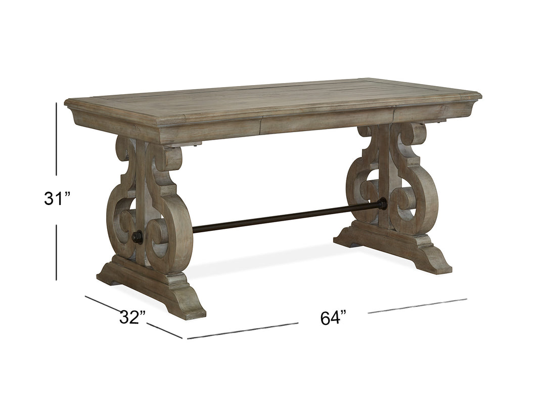 Tinley Park Dove Tail Grey Writing Desk - H4646-01