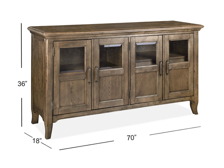 Roxbury Manor Homestead Brown Four Door Buffet - D5011-13