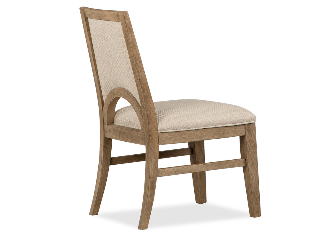 Tristan Swiss Coffee Upholstered Side Chair - Set of 2 - D5878-64
