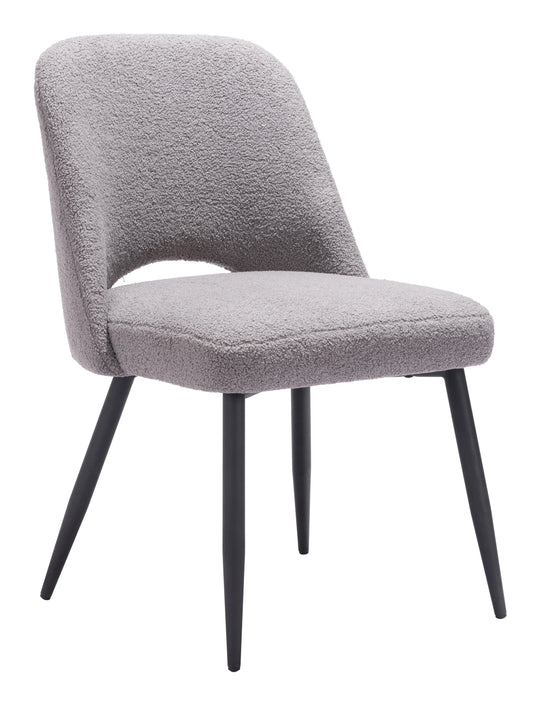 Zuo Teddy Dining Chair (Set of 2) Gray DINING CHAIRS