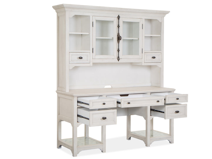 Bronwyn Alabaster Desk With Hutch - H4436-05