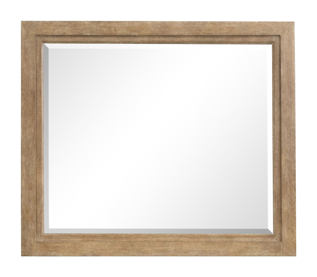 Plum Creek Sierra Brown Drawer Dresser With Landscape Mirror - B5768-2040