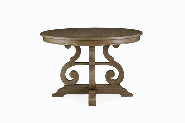 Tinley Park Dove Tail Grey 48" Round Dining Table - D4646-22