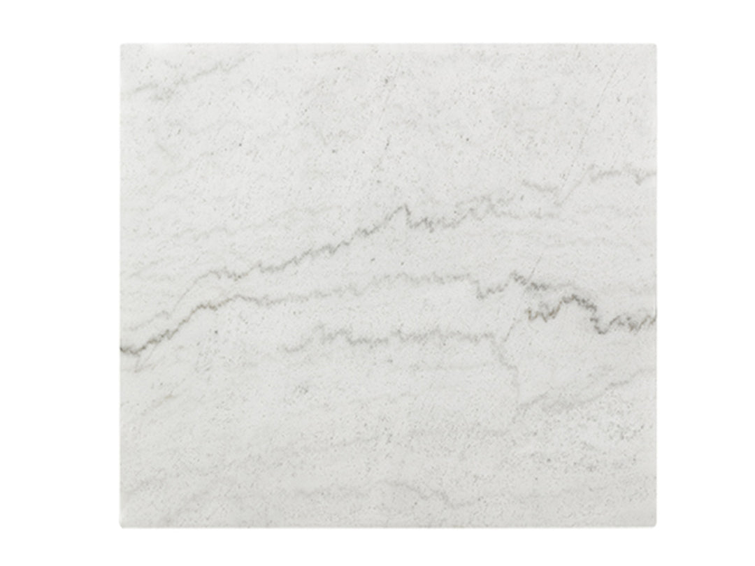 Torin White Marble And Matte Black Rectangular End Table - T5759-03