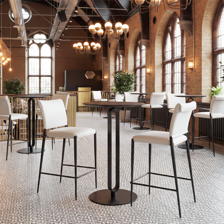 Freesia Counter Stool (Set of 2) White - 111227