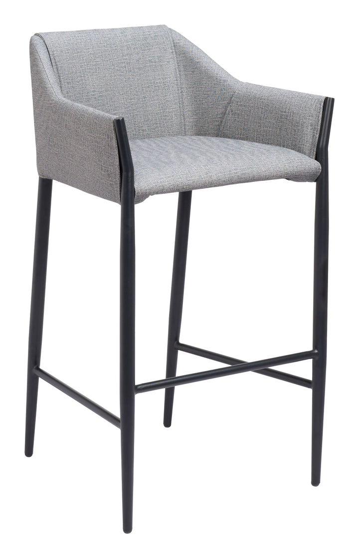 Andover Barstool Slate Gray - AmericanHomeFurniture