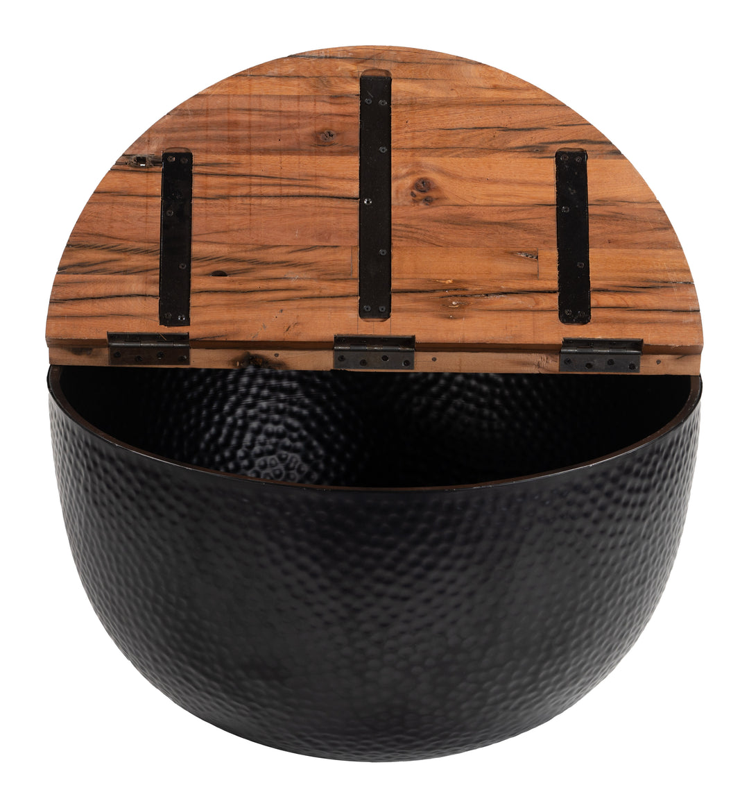 Duskan Storage Coffee Table Natural & Black