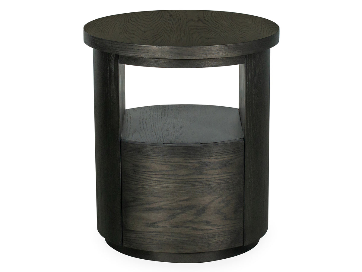 Bosley Coffee Bean Round End Table - T5762-05