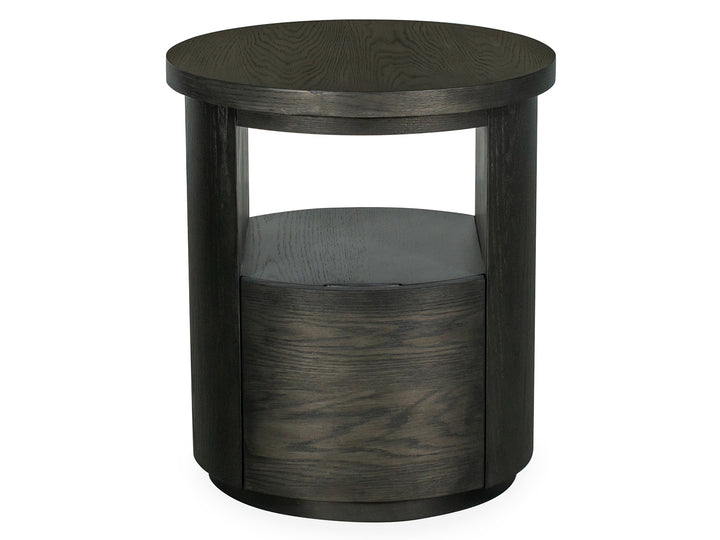 Bosley Coffee Bean Round End Table - T5762-05
