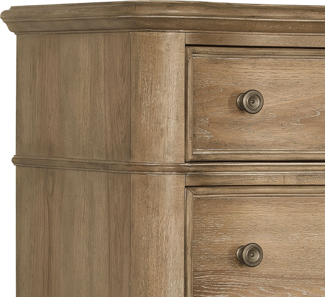 Weston Hills Flax Seed 5 Drawer Chest - P293124