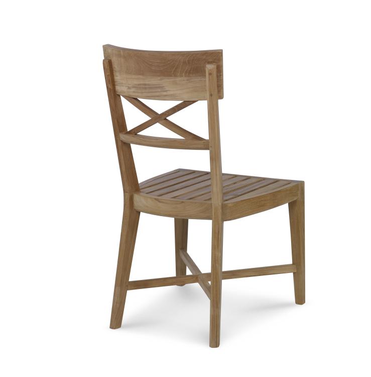 American Home Furniture Century Teak Dining Side Chair