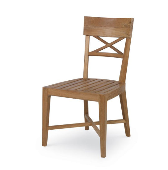 American Home Furniture Century Teak Dining Side Chair