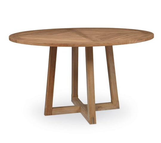 American Home Furniture Century 54 Round Teak Dining Table
