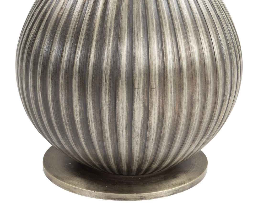 Ionis Accent Table Black & Antique Silver - 110979