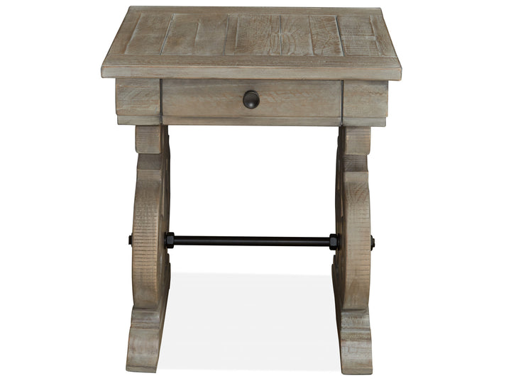 Tinley Park Dove Tail Grey Rectangular End Table - T4646-03