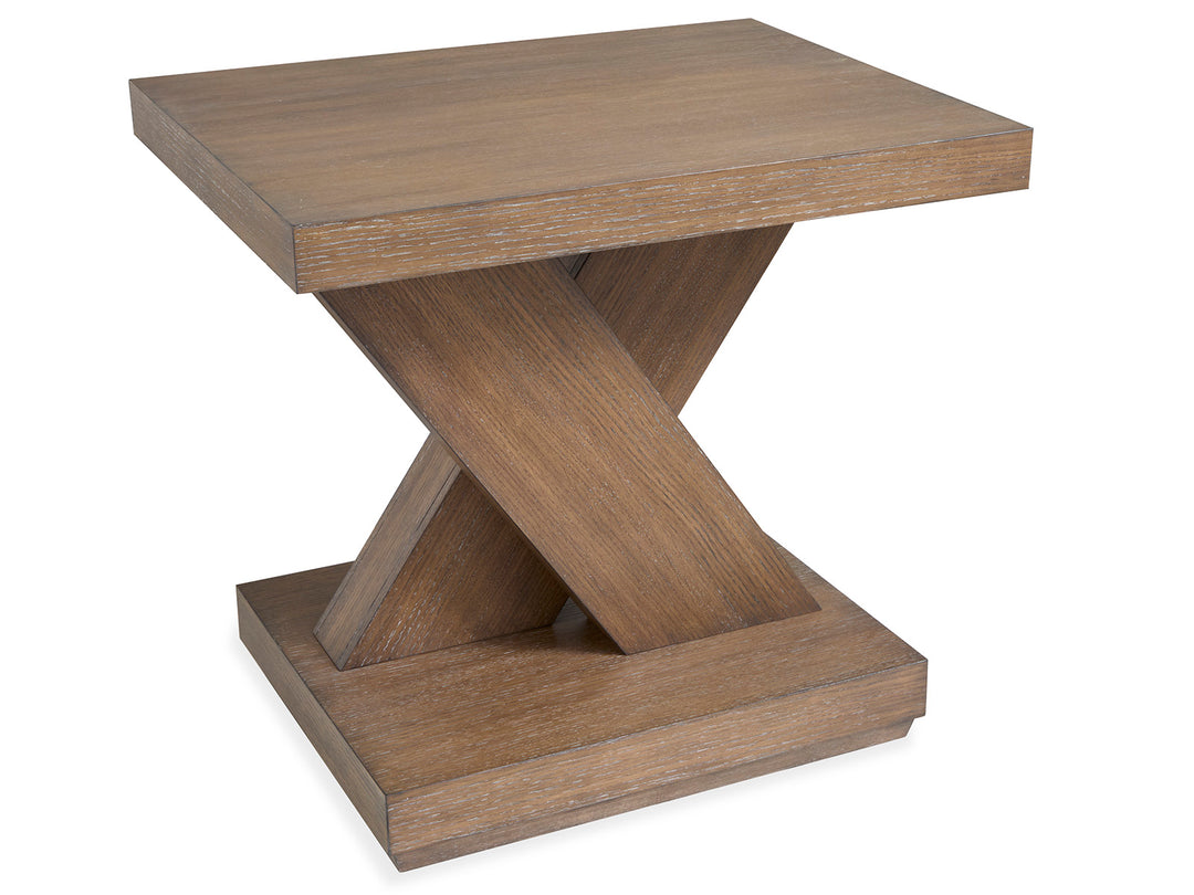 Lansbury Antique Wheat Rectangular End Table - T5940-03