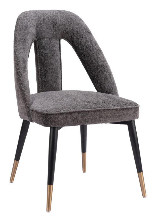 Zuo Artus Dining Chair Gray - Set of 2 DINING CHAIRS