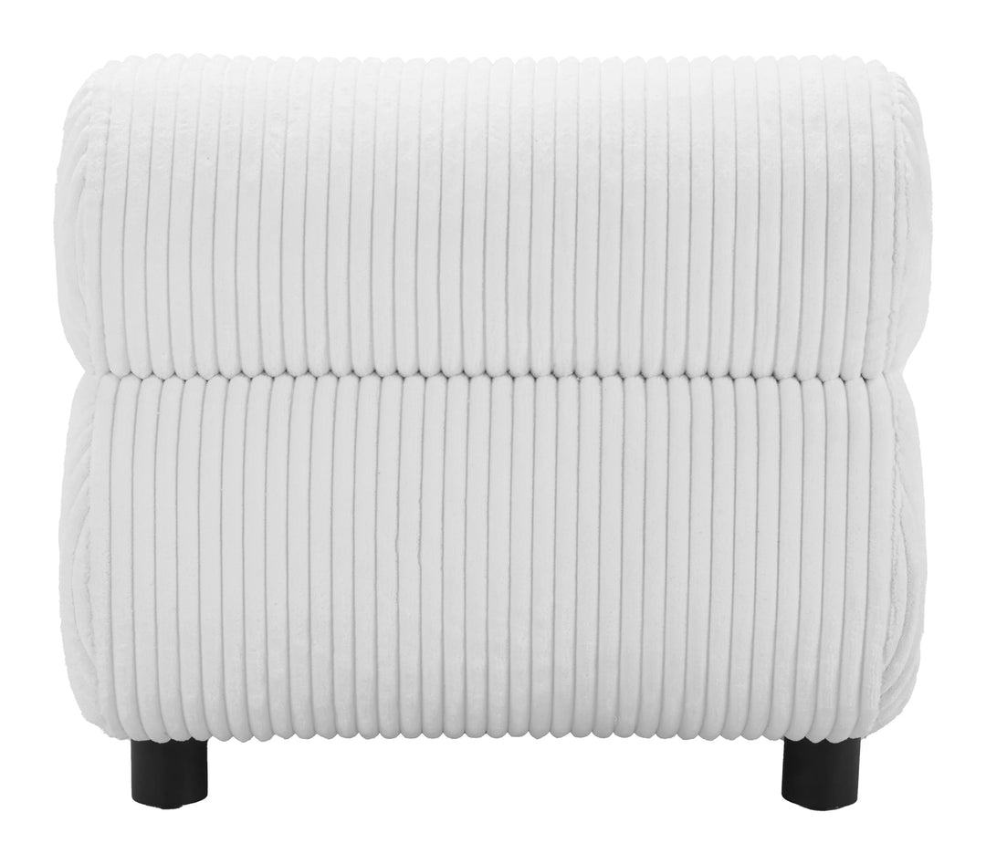 Rahat Accent Chair White - AmericanHomeFurniture
