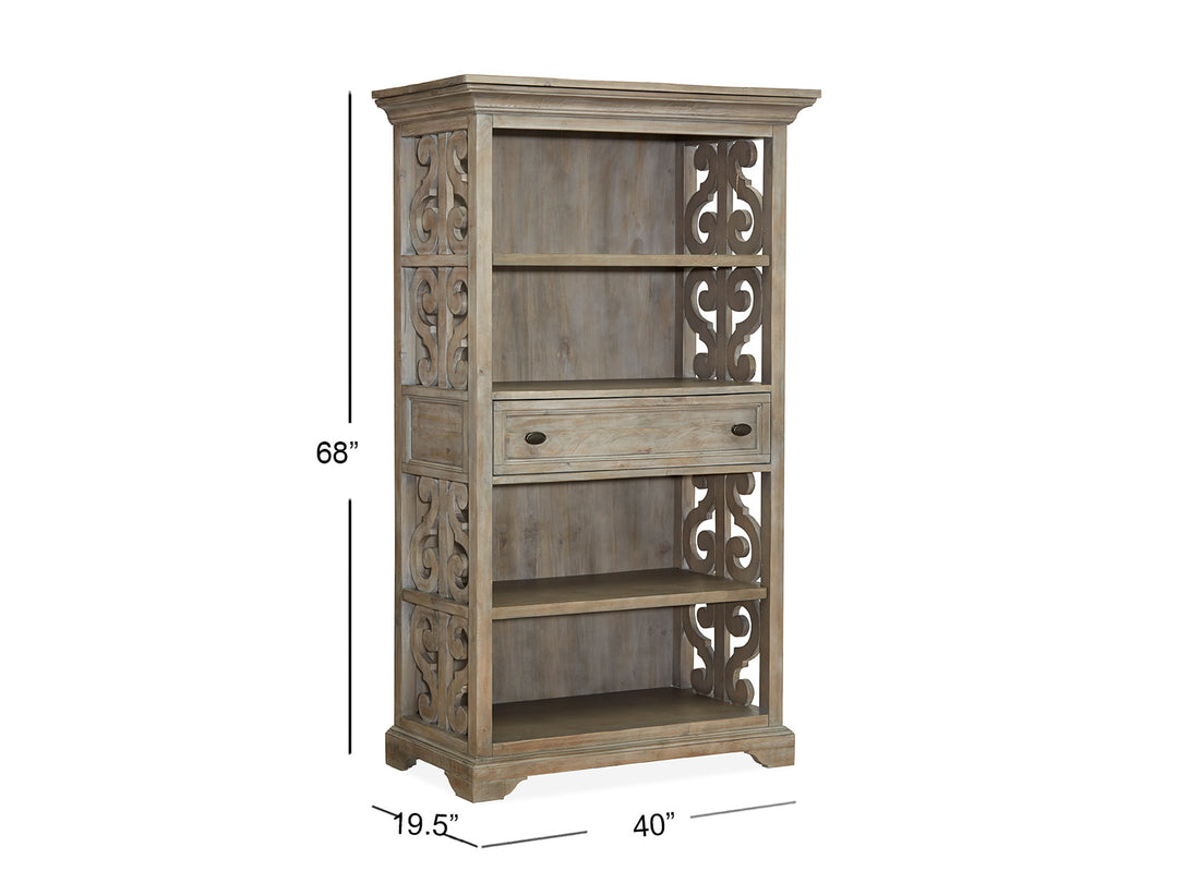 Tinley Park Dove Tail Grey Bookcase - H4646-20