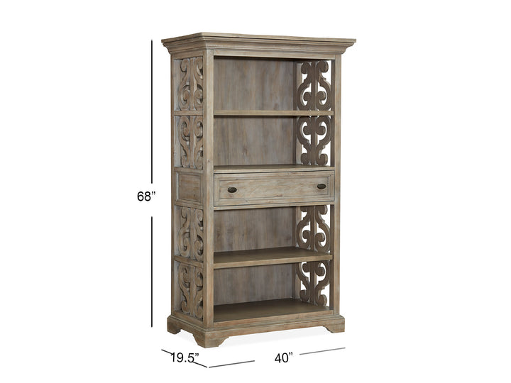 Tinley Park Dove Tail Grey Bookcase - H4646-20