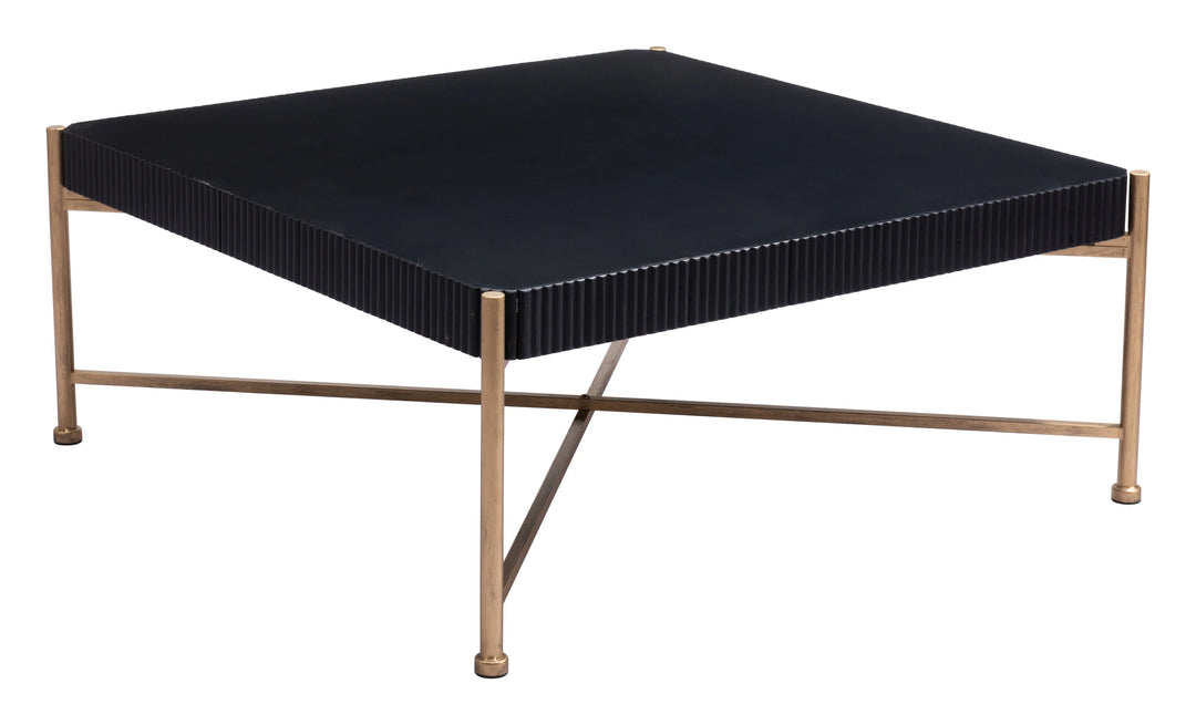 Nazaire Coffee Table Black - AmericanHomeFurniture