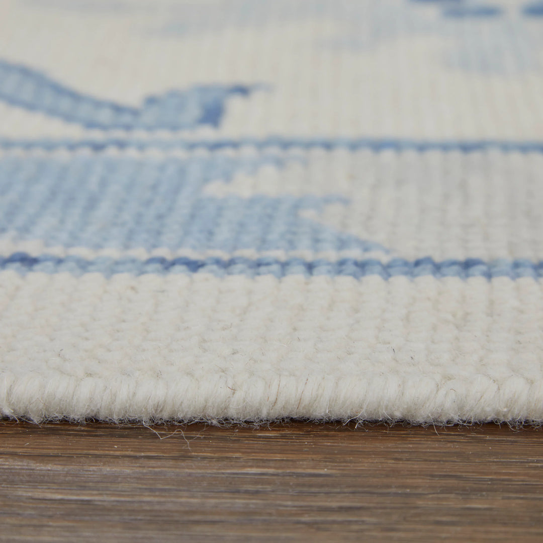 Rectangle/Ivory-Blue