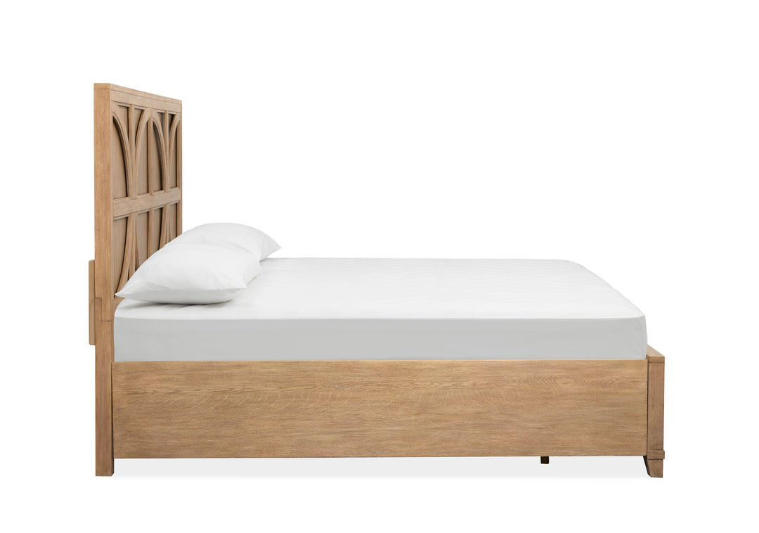Coventry Honey Wheat King Panel Bed - B6480-64