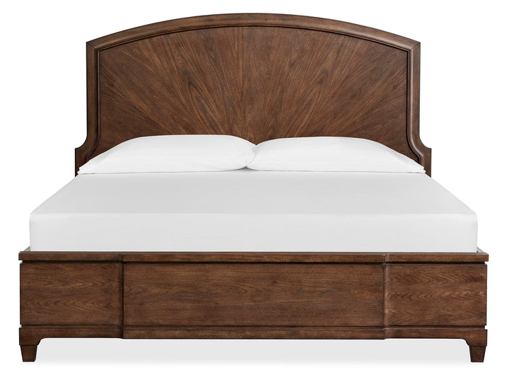 Sugar Mill Spiced Rum Queen Panel Bed - B5832-54